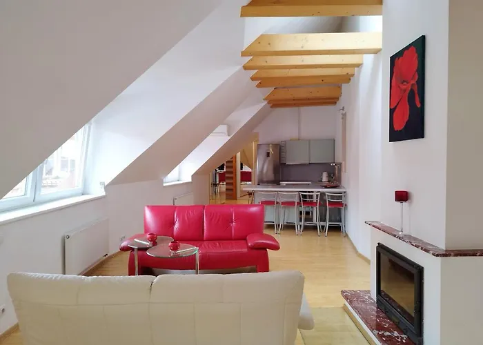 Mykolo Rooftop Old Town Apartment